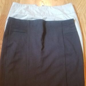 Lot of Pencil Skirts in light and dark gray